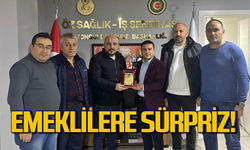 Zonguldak'ta Öz-İş Sendikası'ndan emeklilere sürpriz!