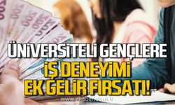 Üniversiteli gençlere iş deneyimi ve ek gelir fırsatı!