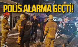 Bartın’da polis ve itfaiyeciler alarma geçti