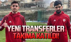 Zonguldakspor’un yeni transferleri takıma katıldı!