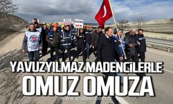 Deniz Yavuzyılmaz Çayırhan madencileriyle omuz omuza!