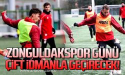 Temsilcimiz Zonguldakspor, günü çift idman yaparak geçirecek!