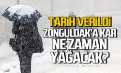 Tarih verildi! Zonguldak'a kar ne zaman yağacak?