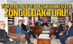 Tüm Yerel Sen ve Birleşik Kamu İş’ten Zonguldak’ta Ziyaret Turu