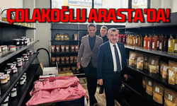 Ahmet Çolakoğlu üretimi yerinde gördü!