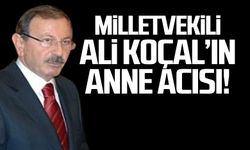 Milletvekili Ali Koçal'ın anne acısı!