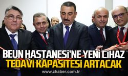 BEUN Hastanesi'ne yeni nesil radyoterapi cihazı! Tedavi kapasitesi artacak!