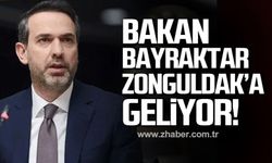 Enerji Bakanı Alparslan Bayraktar Zonguldak'a gelecek!