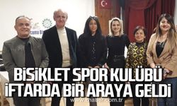 Çaycuma Bisiklet Spor Kulübü üyeleri iftar programında bir araya geldi!