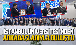 Yılmaz Tunç İstanbul Üniversitesi’nden arkadaşlarıyla buluştu