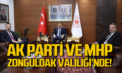 AK Parti ve MHP Zonguldak Valiliği’nde!