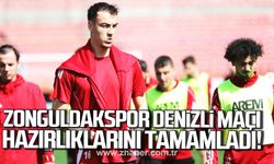 Zonguldakspor, Denizli maçı hazırlıklarını tamamladı!