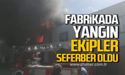 Bolu'da Kereste Fabrikası'nda yangın! Ekipler seferber oldu!