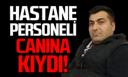 Hastane personeli canına kaydı!