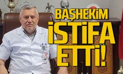 Başhekim Dr. Avni Çelik istifa etti