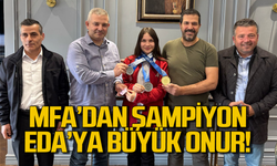 MFA’dan şampiyon Eda Nur Biçer’e büyük onur!