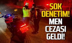 Emniyetten şok denetim! Men cezası yediler