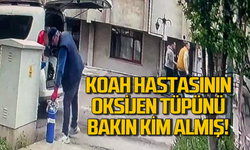 KOAH hastasının oksijen tüpü çalındı!