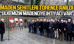 Zonguldak'ta maden şehitleri törenle anıldı!