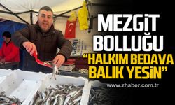 Zonguldak'ta mezgit bolluğu! Kapış kapış gitti!