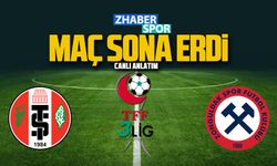 Turgutluspor-Zonguldakspor maçı canlı anlatım