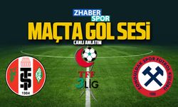 Turgutluspor-Zonguldakspor maçı canlı anlatım