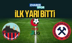 Zonguldakspor- Mardinspor 1969 maçı başladı!
