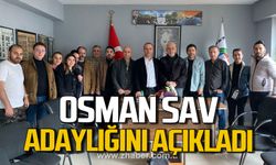 Osman Sav KGD başkanlığına adaylığını açıkladı!