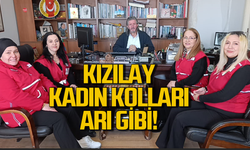 Zonguldak Kızılay kadın kolları arı gibi çalışıyor!