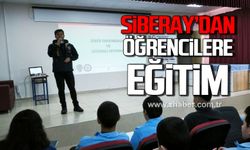 Zonguldak'ta SİBERAY'dan öğrencilere eğitim!