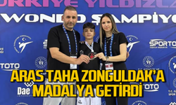 Zonguldaklı sporcu Türkiye ikincisi oldu!