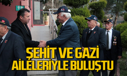 Özcan Ulupınar Şehit ve Gazi aileleriyle buluştu