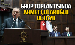 AK Parti Meclis Grup toplantısında Ahmet Çolakoğlu detayı!