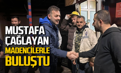 Mustafa Çağlayan madencilerle buluştu!