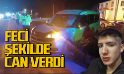 Motosiklete çarptı: Feci şekilde can verdi!