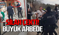 Silah çektiler, polis merkezinin önünde orak ve bijonla saldırdılar