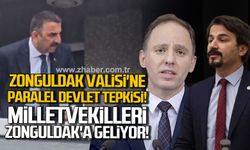 Zonguldak Valisi'ne paralel devlet tepkisi! Milletvekilleri Zonguldak'a geliyor!