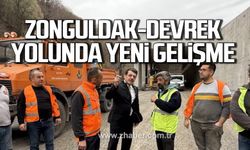 Muammer Avcı duyurdu! Zonguldak- Devrek yolunda heyelan koruma yapısı tamamlandı!