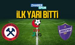 Zonguldakspor- Orduspor 1967 maçı başladı!