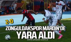 Zonguldakspor, Mardinspor 1969'a 2-0 yenilerek play-off yarışında yara aldı!