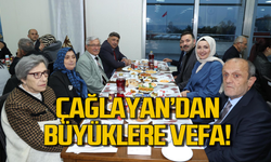 Mustafa Çağlayan’dan büyüklere vefa!