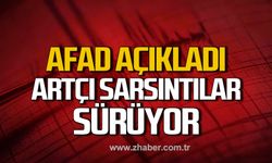 AFAD açıkladı! İstanbul'da artçı sarsıntılar sürüyor!