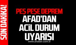 İstanbul'da peş peşe deprem! AFAD'dan acil durum uyarısı!