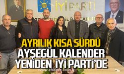 Ayrılık kısa sürdü! Ayşegül Kalender İYİ Parti ailesine geri döndü!