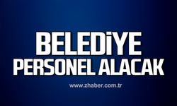 Çaycuma Belediyesi'ne personel alınacak!