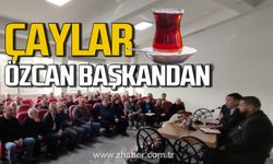 Özcan Ulupınar çay ocağı işletmecileriyle bir araya geldi!
