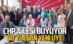 CHP ailesi büyüyor! 50'yi aşan yeni üye partiye katıldı!