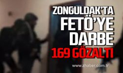 Zonguldak'ta fetö operasyonu! 169 gözaltı!