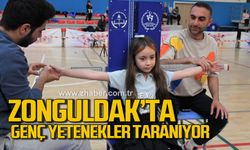 Zonguldak’ta genç yetenekler taranıyor