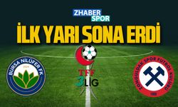 Bursa Nilüferspor- Zonguldakspor maçı canlı anlatım